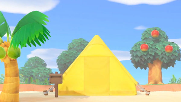 Tent on the beach